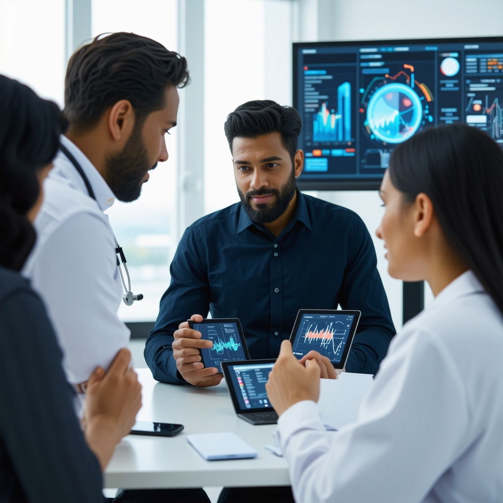 Medical team reviewing digital health data for personalized GLP-1 agonist obesity treatment in New Jersey
