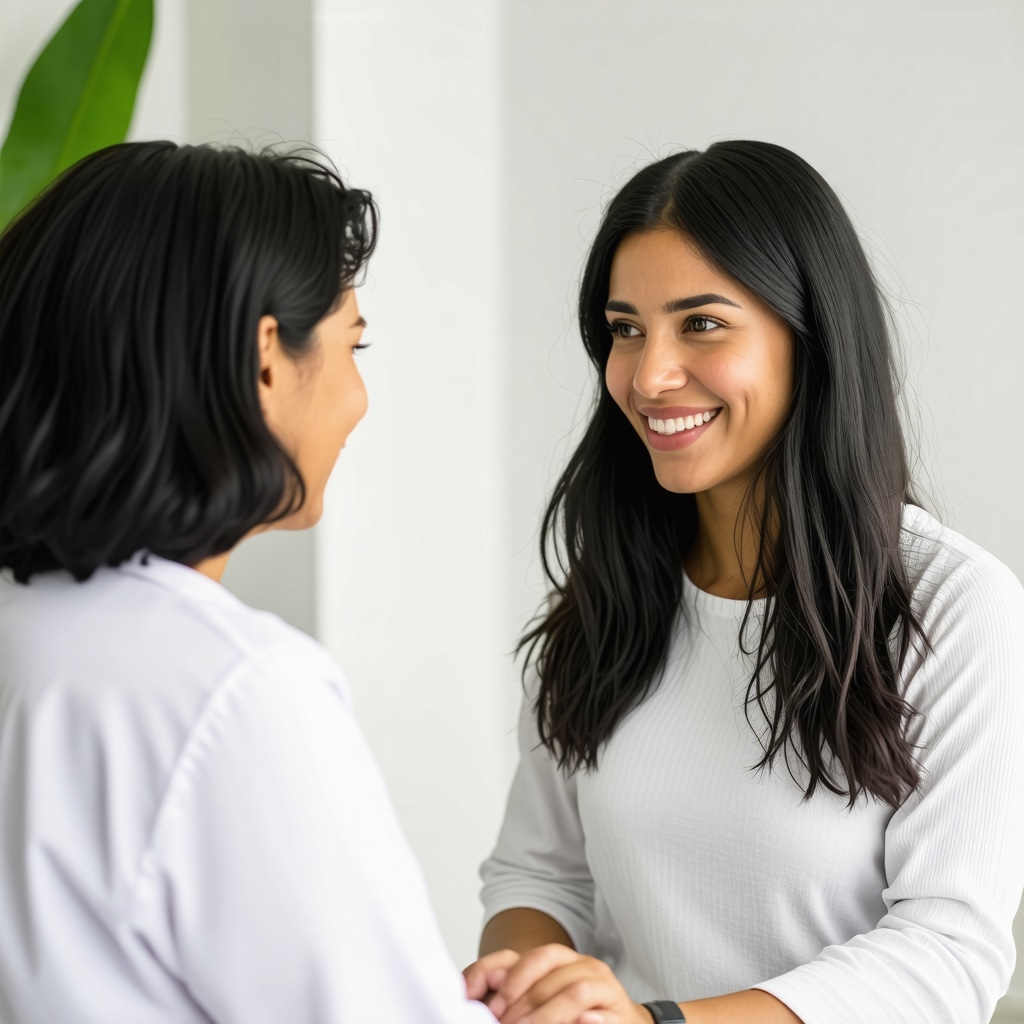 Doctor consulting patient about personalized weight loss treatment