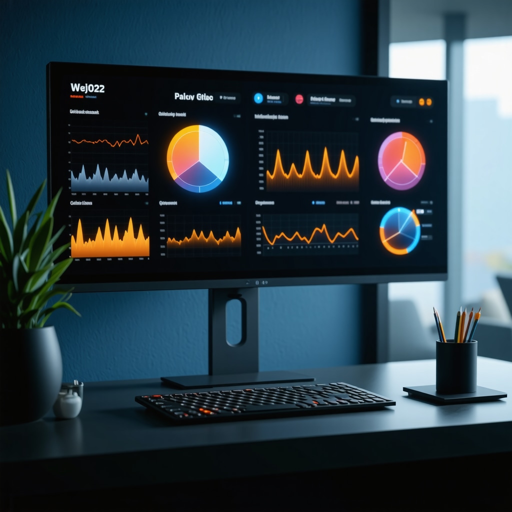 Digital health dashboard with AI analytics monitoring glucose, activity, and medication adherence in weight loss management