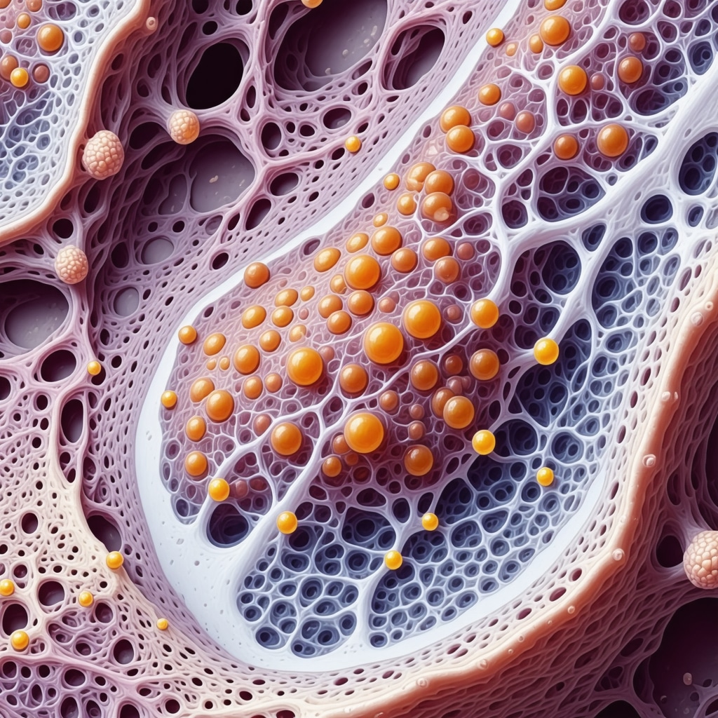 Medical illustration depicting brown adipose tissue activation and dual receptor agonism by Tirzepatide