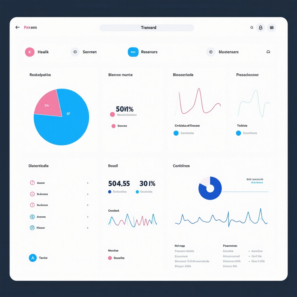 Digital health interface showing real-time metabolic and genetic data for tirzepatide treatment optimization