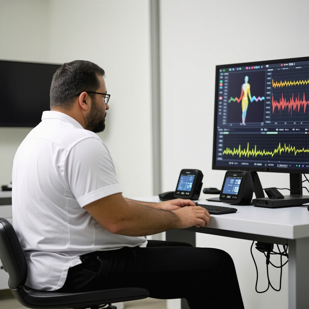 Physician monitoring patient Tirzepatide therapy using wearable biosensors and continuous glucose monitors in New Jersey clinic
