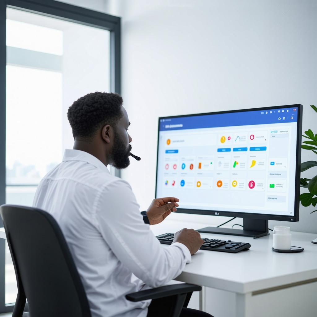 Healthcare professional reviewing wearable device and continuous glucose monitor data for personalized tirzepatide treatment