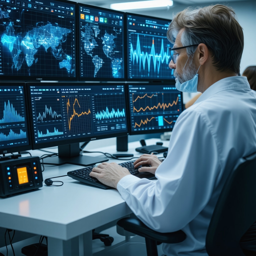 Healthcare professionals reviewing genomic profiles and metabolic monitoring data for personalized tirzepatide treatment in New Jersey