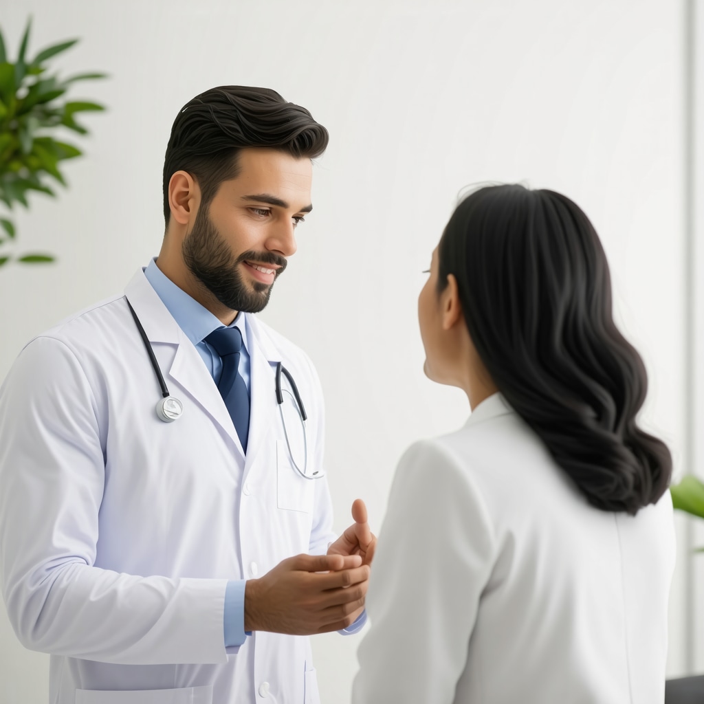 Patient and physician consultation about Tirzepatide weight loss treatment in New Jersey clinic