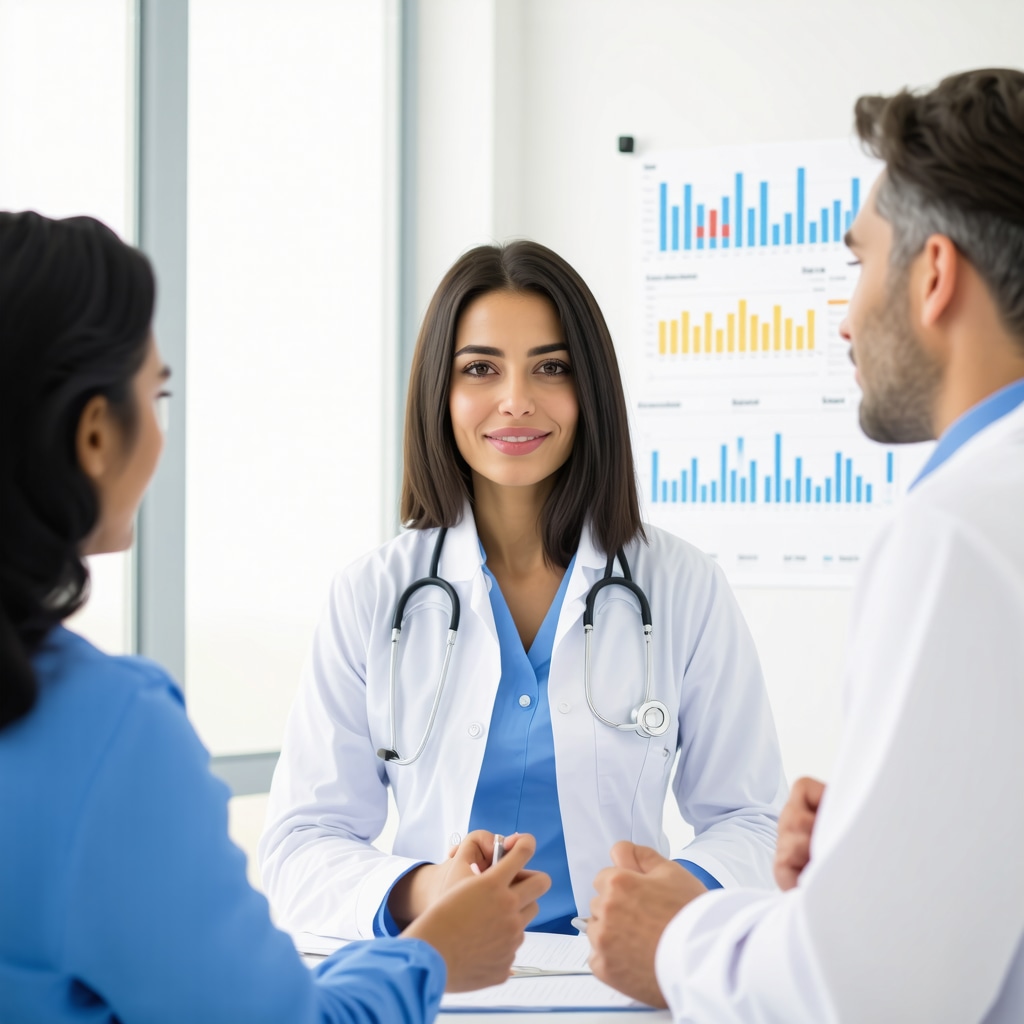 Healthcare professionals reviewing metabolic data and treatment plans for Mounjaro therapy in New Jersey