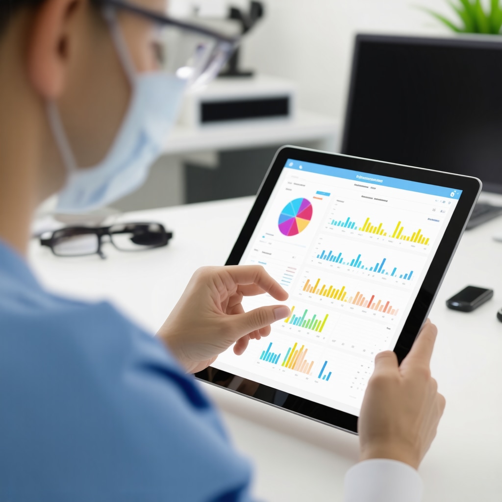 Clinician analyzing patient biomarkers for tailored tirzepatide treatment in New Jersey