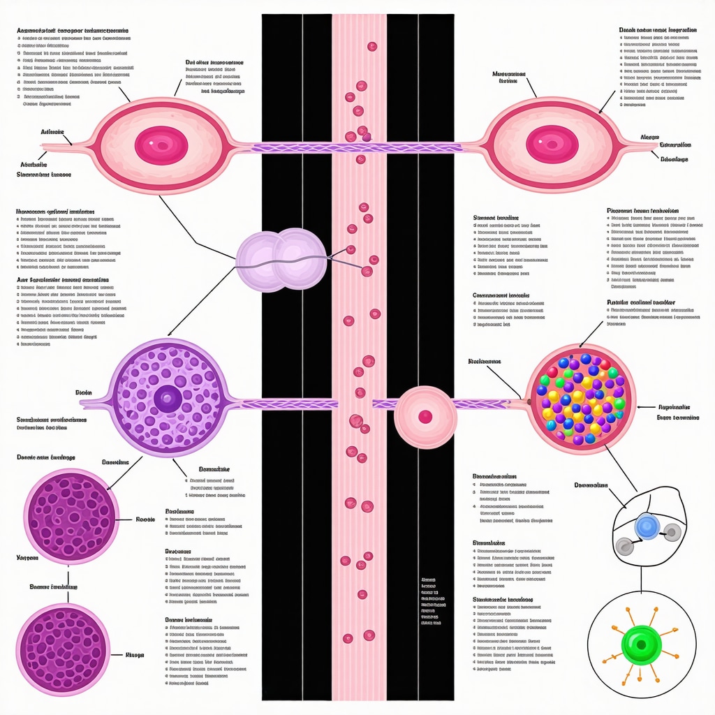 Infographic illustrating Tirzepatide's molecular mechanisms and biomarker-guided personalized treatment