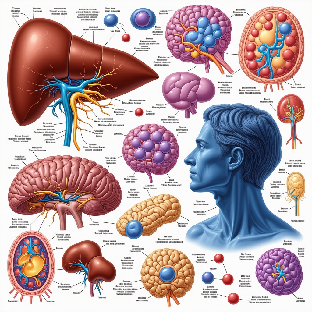 Medical illustration depicting Tirzepatide's mechanism on GLP-1 and GIP receptors and metabolic organs