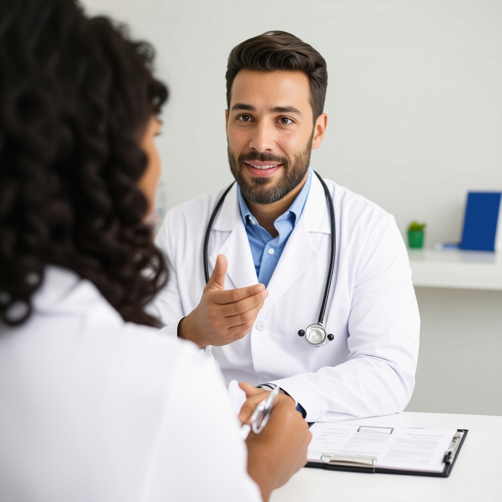 Doctor consulting with NJ patient about long-term Tirzepatide therapy