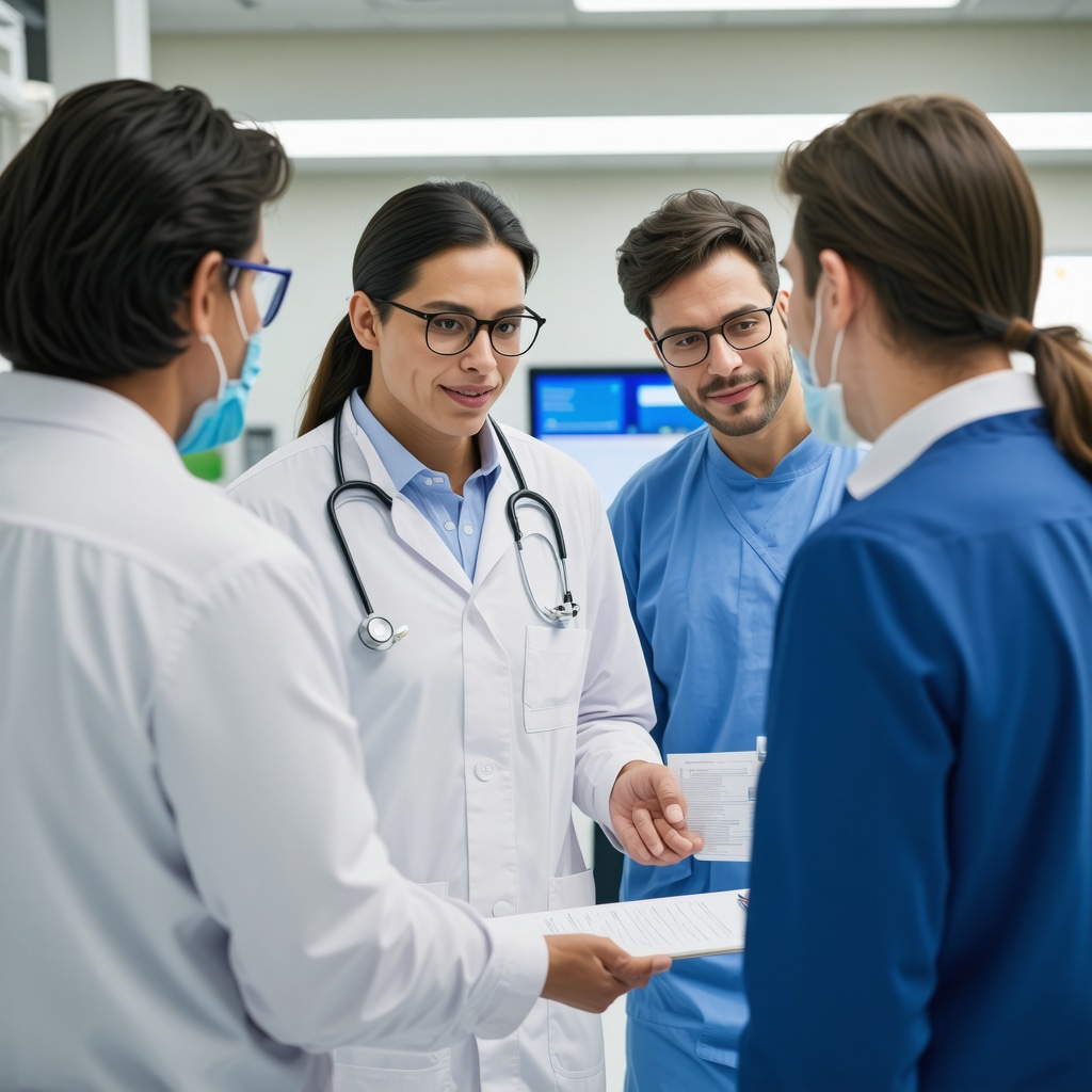 NJ healthcare professionals analyzing personalized Tirzepatide treatment plans with digital tools