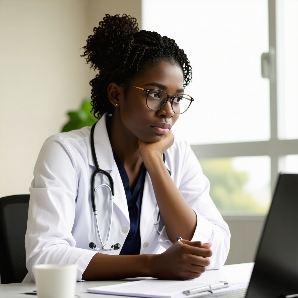 Person discussing long-term Tirzepatide treatment with a NJ healthcare professional, emphasizing personalized care.