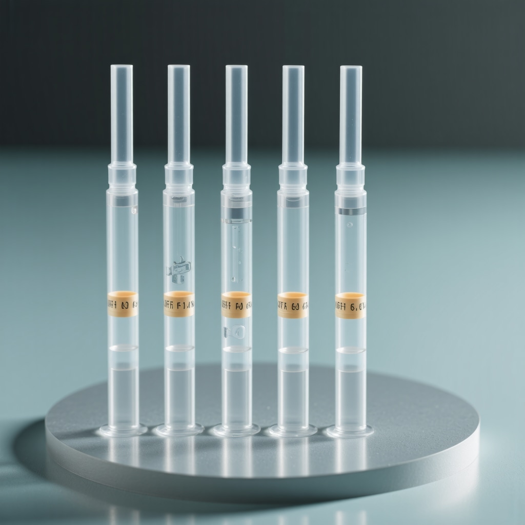 Illustration of advanced Tirzepatide delivery methods such as implants and long-acting injectables.