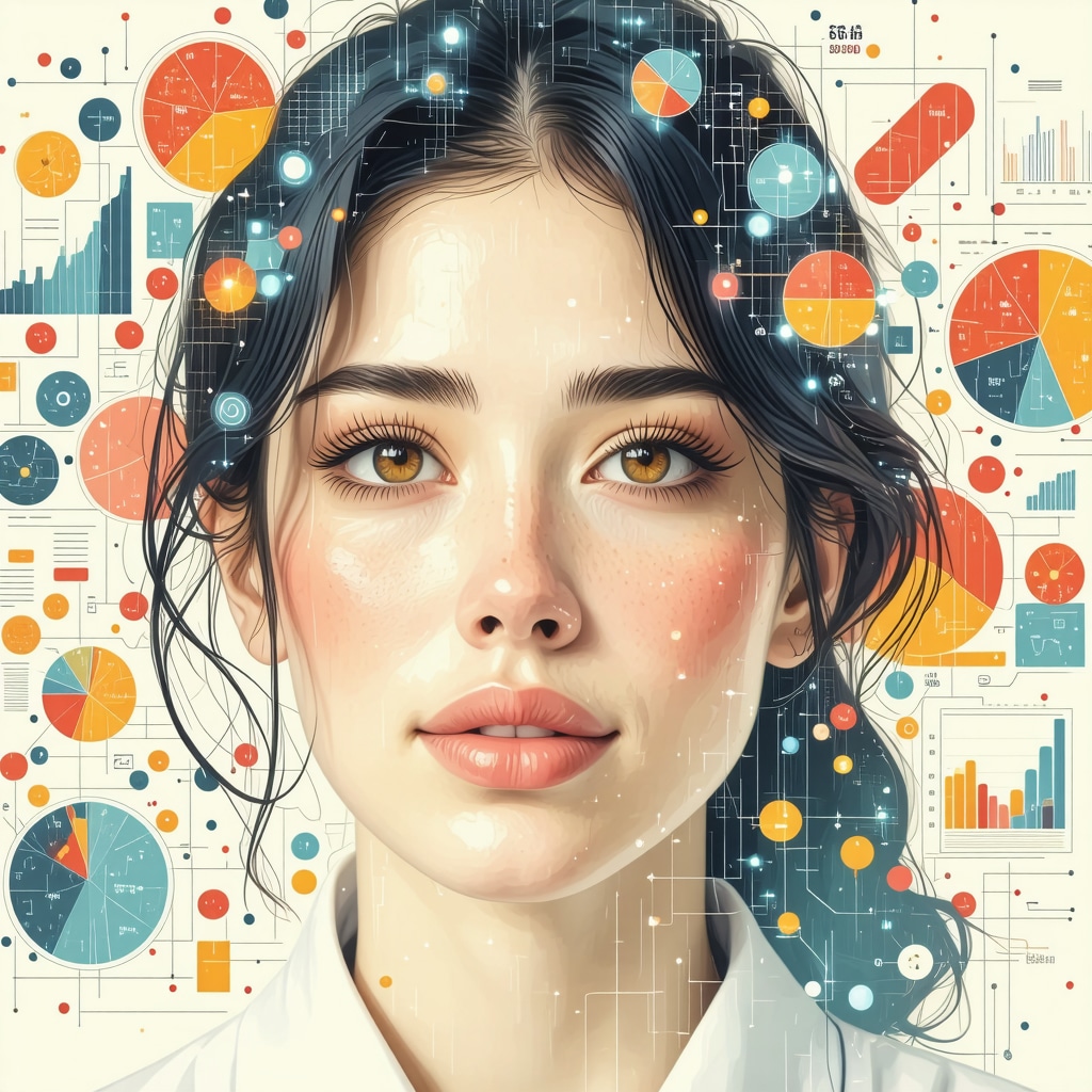 Illustration depicting pharmacogenomic and behavioral economics integration with digital health tools for tirzepatide optimization