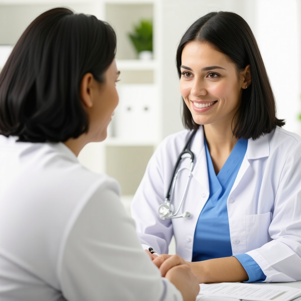 NJ doctor consulting with patient about long-term Tirzepatide therapy at medical clinic