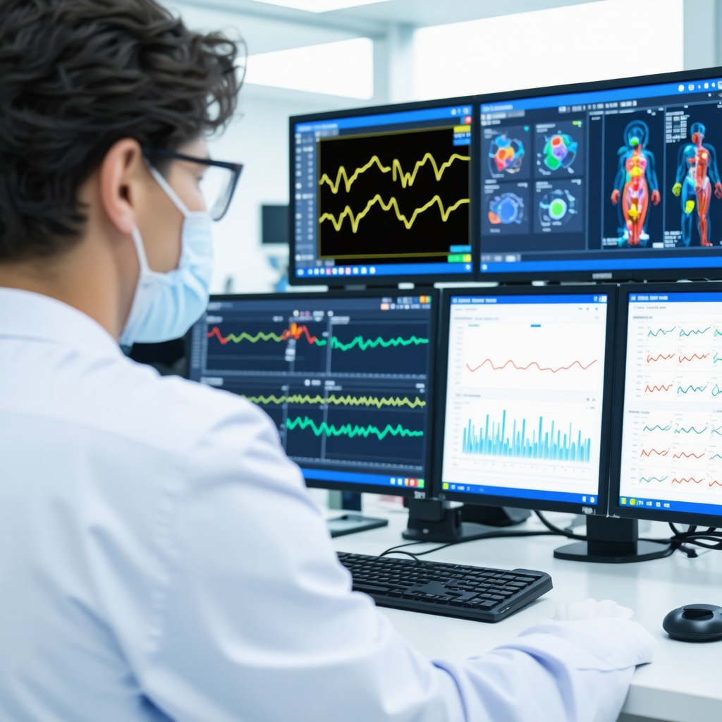 Clinicians reviewing genomic and metabolic data to personalize tirzepatide treatment in obesity care