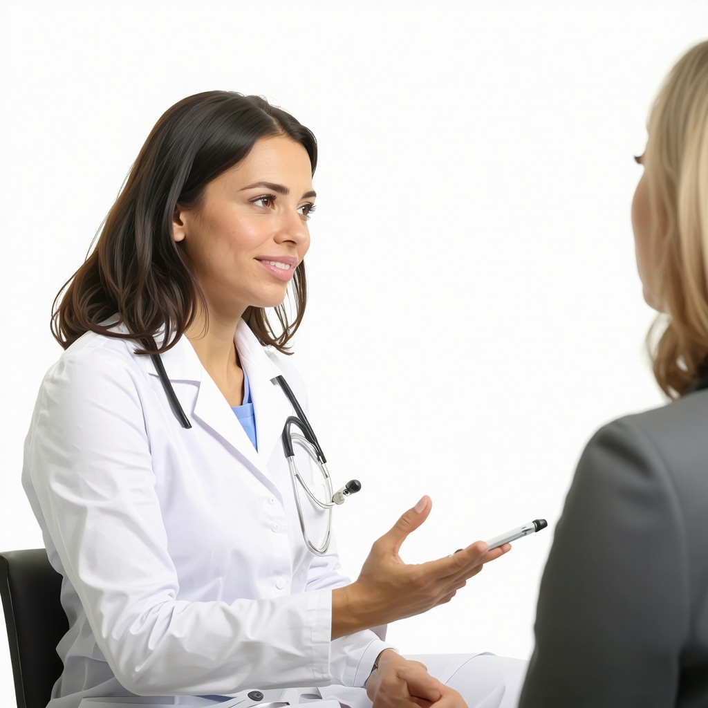 NJ doctor consulting with a patient about Tirzepatide for weight loss