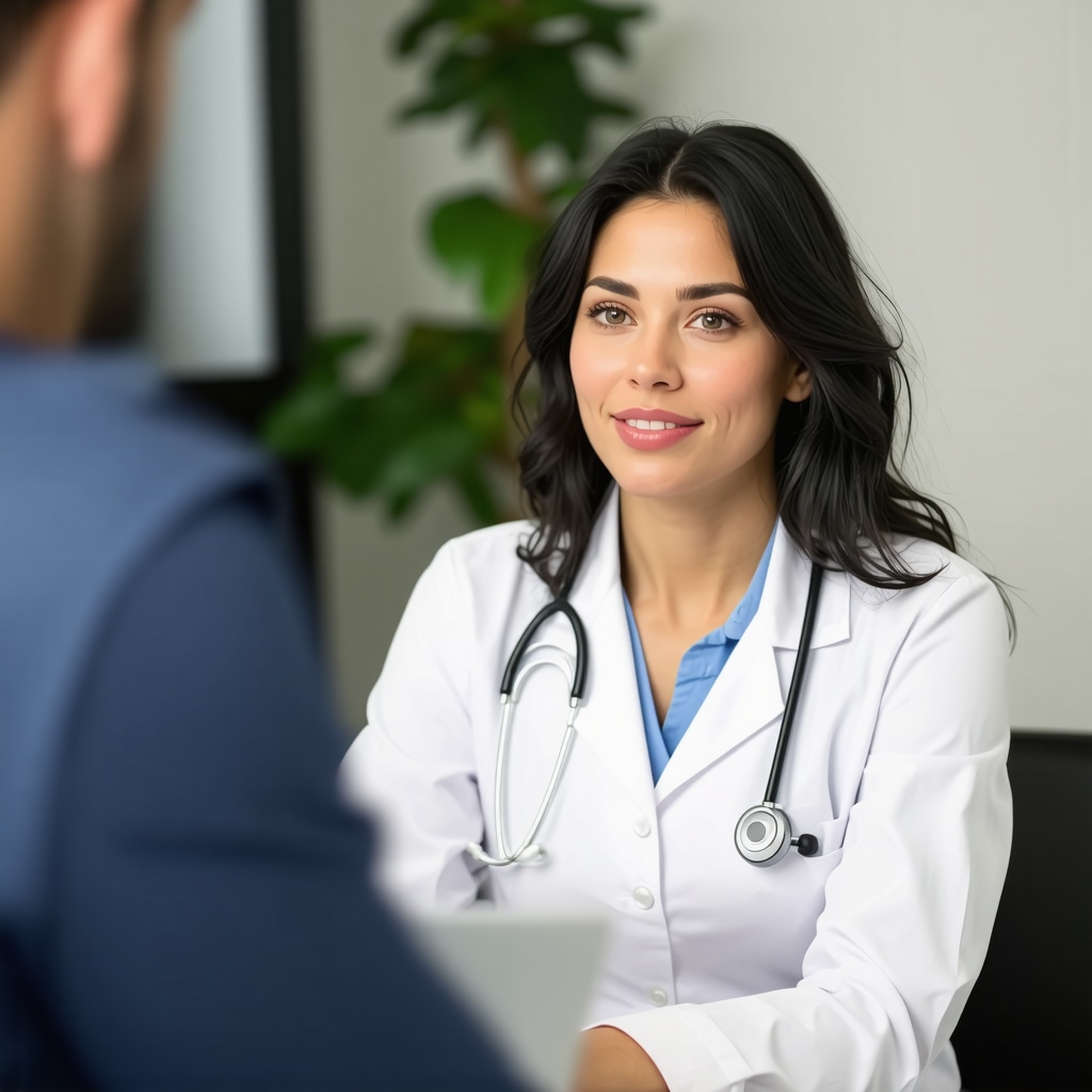 Doctor discussing personalized weight loss plans with a patient in NJ