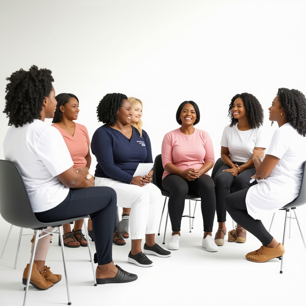 Diverse NJ residents consulting with healthcare professionals about Tirzepatide