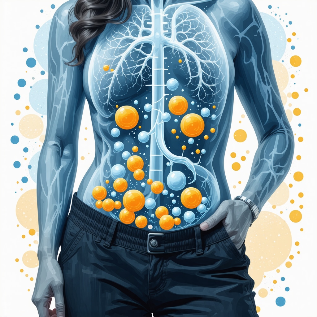 Graphic showing biomarkers and gut microbiome analysis for tailored obesity therapy