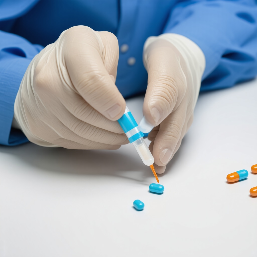 Doctor adjusting Tirzepatide dosage for patient in New Jersey clinic