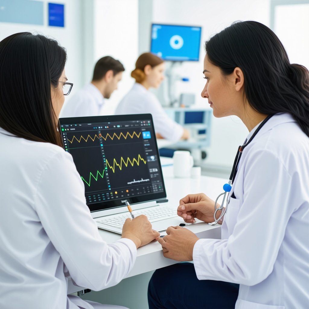 Doctor and patient discussing personalized Tirzepatide therapy with biomarker monitoring in New Jersey clinic