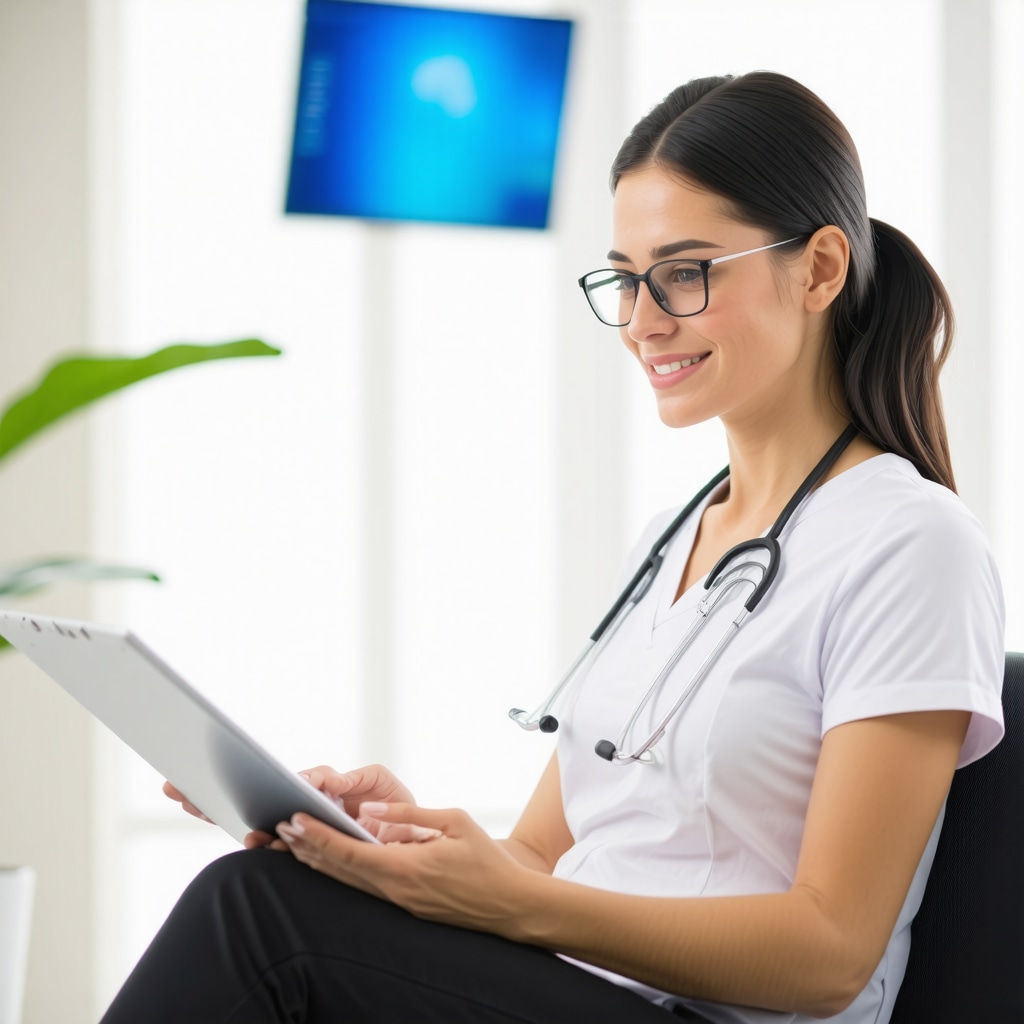 Doctor reviewing weight loss plan with patient in NJ clinic.
