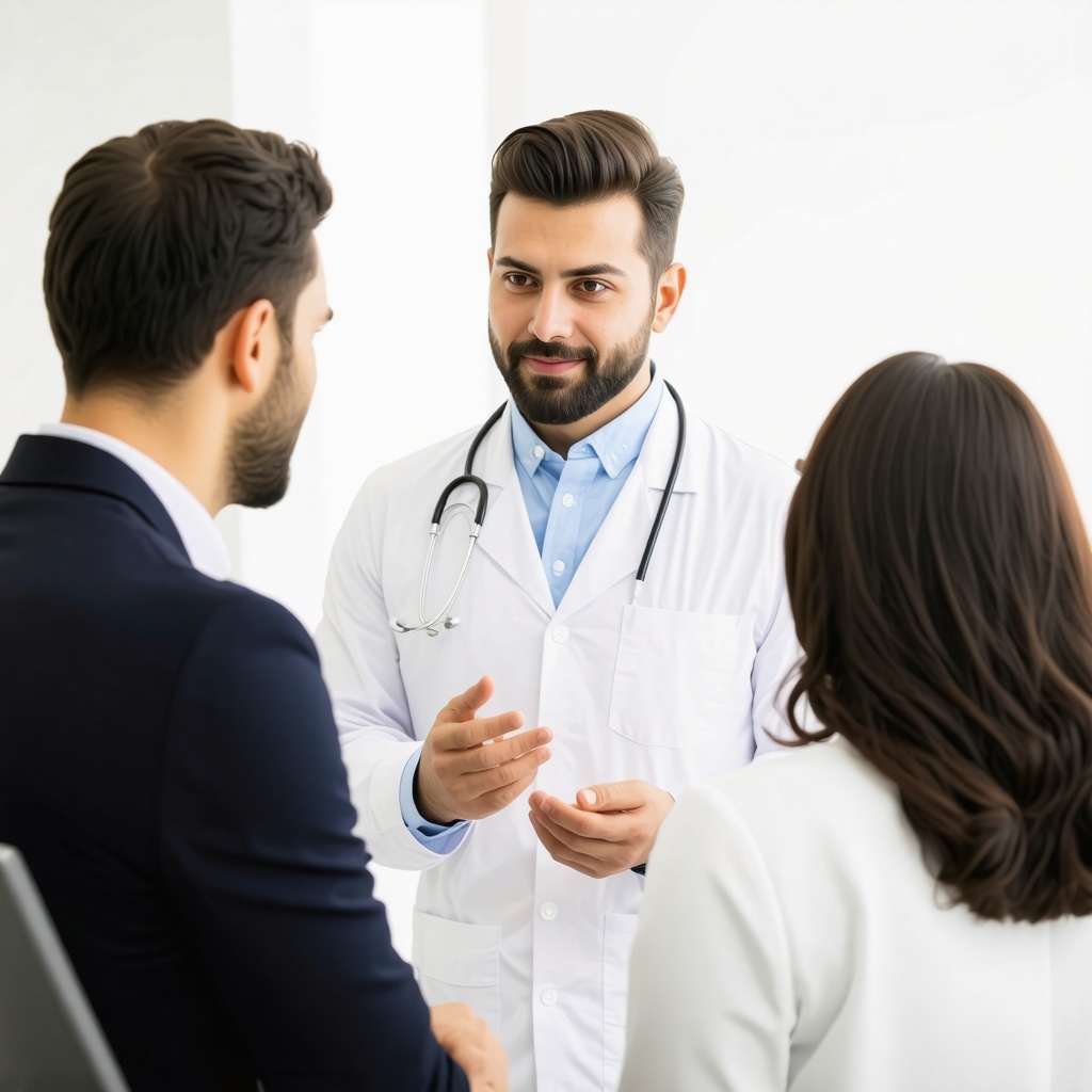 Doctor discussing tirzepatide treatment plan with patient in New Jersey clinic