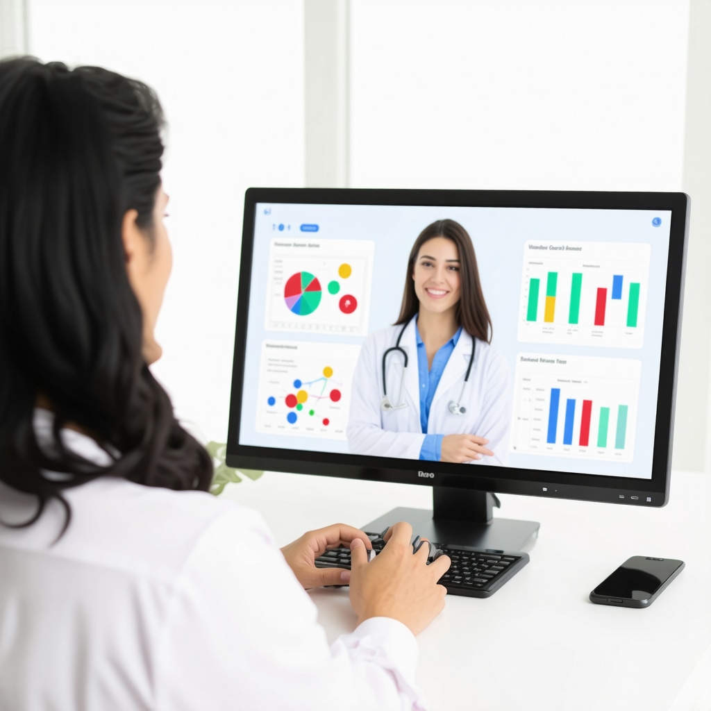 New Jersey physician providing remote Tirzepatide weight loss consultation with digital health tools