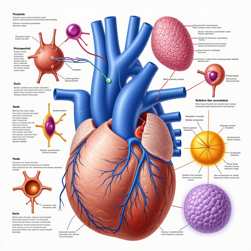 Infographic showing Tirzepatide's GLP-1 and GIP receptor action with cardiometabolic therapy context