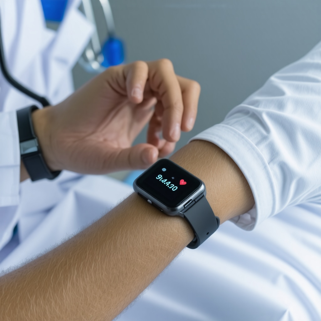 Wearable biosensors displaying real-time metabolic data relevant to Tirzepatide therapy in a clinical context