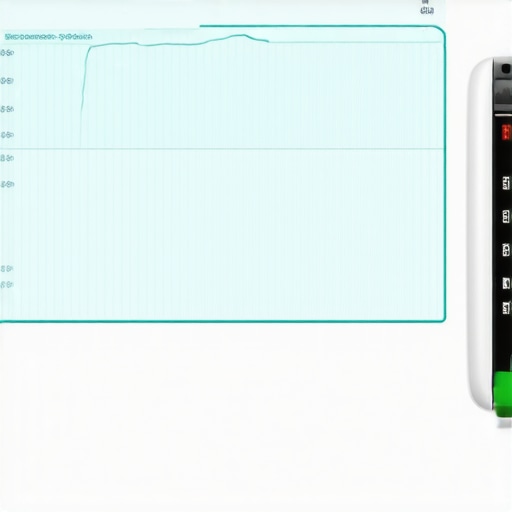 Device displaying real-time biomarker data for personalized tirzepatide therapy.