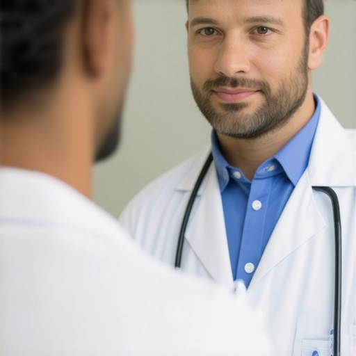 Customized Tirzepatide Treatment Planning in NJ Doctor and patient discussing personalized Tirzepatide dosing strategies in a NJ clinic