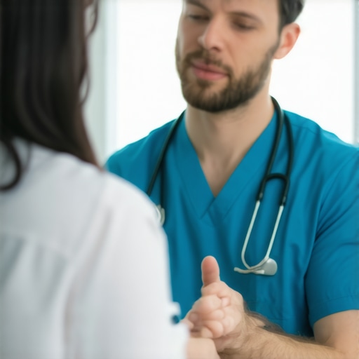 Doctor consulting with a patient about Tirzepatide weight loss treatment in NJ
