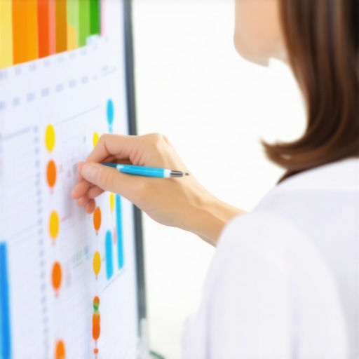 Genetic Data Analysis for Personalized Weight Management Healthcare professional reviewing genetic information for tailored Tirzepatide treatment in NJ