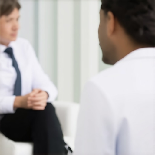 Person talking with doctor about weight management strategies in NJ