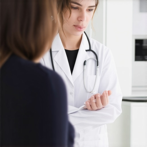 NJ Clinic Consultation for Tirzepatide Healthcare provider consulting with a patient about Tirzepatide treatment in New Jersey