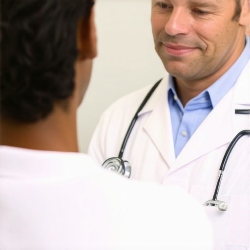 NJ Tirzepatide Treatment Consultation Doctor consulting with NJ patient about tirzepatide treatment plan
