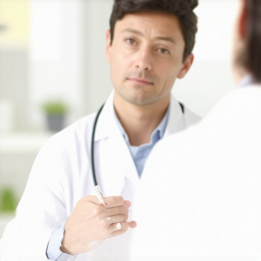 Patient and doctor discussing long-term Tirzepatide treatment in NJ Patient consulting with doctor about Tirzepatide management in NJ