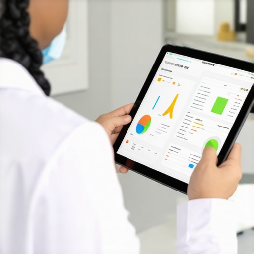 Doctor reviewing health data for personalized Tirzepatide treatment in a NJ clinic.