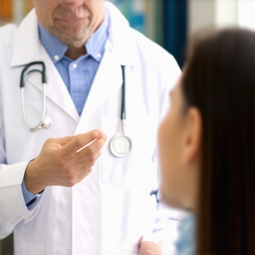 Doctor discussing Tirzepatide treatment options with patient in New Jersey clinic.