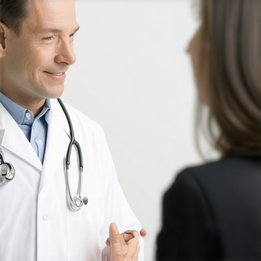 Personalized Tirzepatide Consultation in NJ Clinic Doctor consulting with a patient about Tirzepatide treatment options in New Jersey clinic.