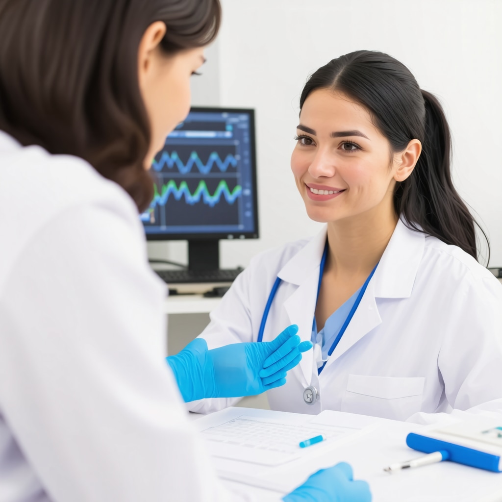 Doctor discussing personalized Tirzepatide treatment plans with a patient in NJ clinic