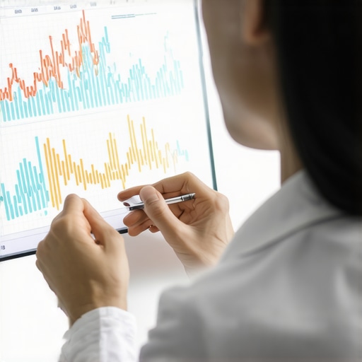 Healthcare professional reviewing genetic and microbiome analysis for tailored Tirzepatide treatment