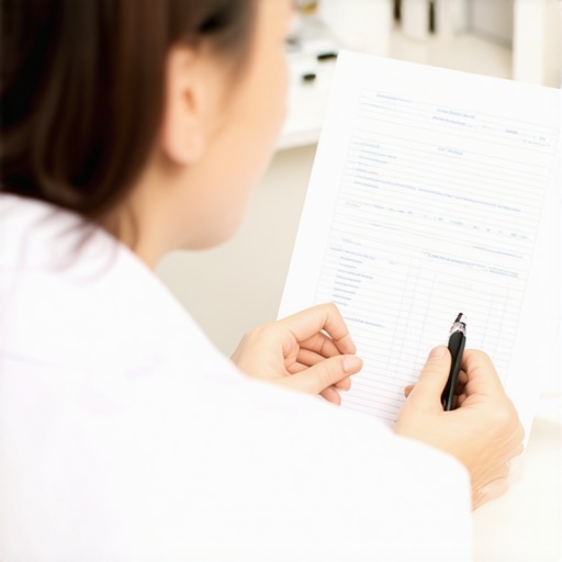 Doctor reviewing personalized Tirzepatide plan with patient in NJ clinic.