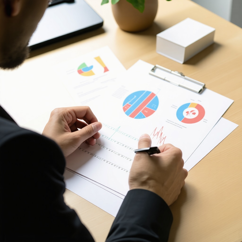 Individual reviewing health plans for sustainable weight loss