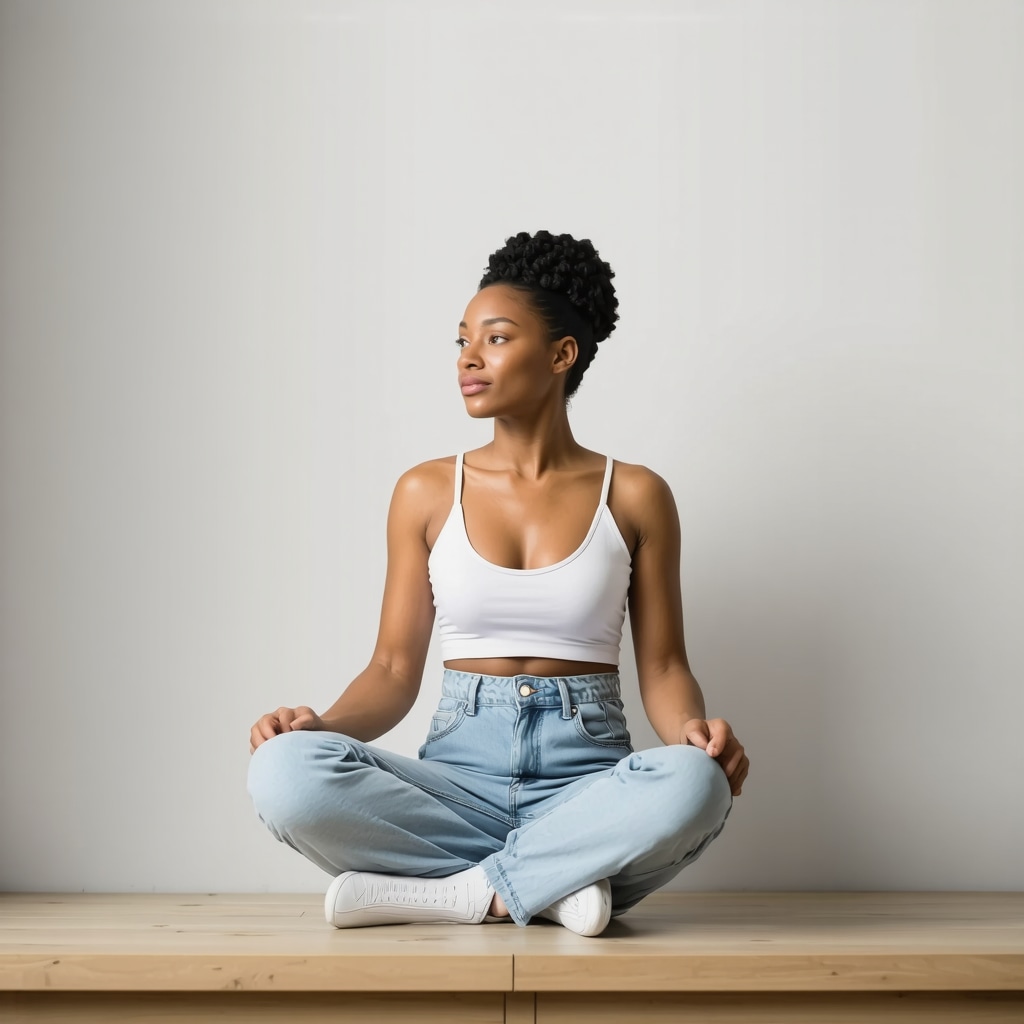 A person deep in thought about their successful weight loss journey with tirzepatide in New Jersey.