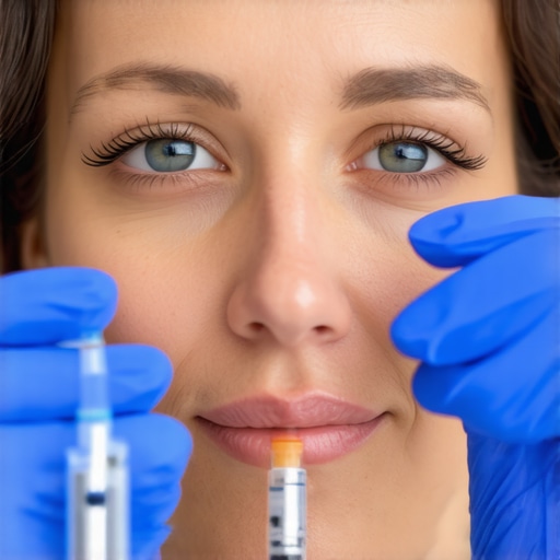 Patient receiving weekly Tirzepatide injections at a NJ clinic for weight management.