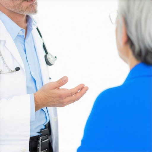 NJ doctor and patient discussing Tirzepatide safety NJ healthcare professional consulting patient about Tirzepatide and weight loss
