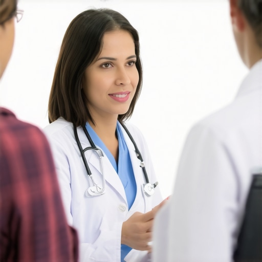 Doctor and patient discussing hormone health in a NJ clinic